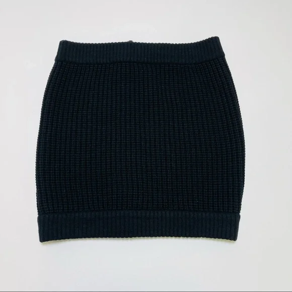 Lululemon Falling Freely Neck Warmer Scarf Knit Zip Up Black OS - Picture 8 of 8